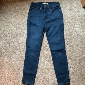Madewell 10” High Rise Skinny